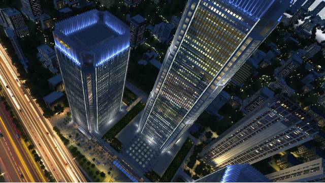 天津豪门国际官网办公室室内设计