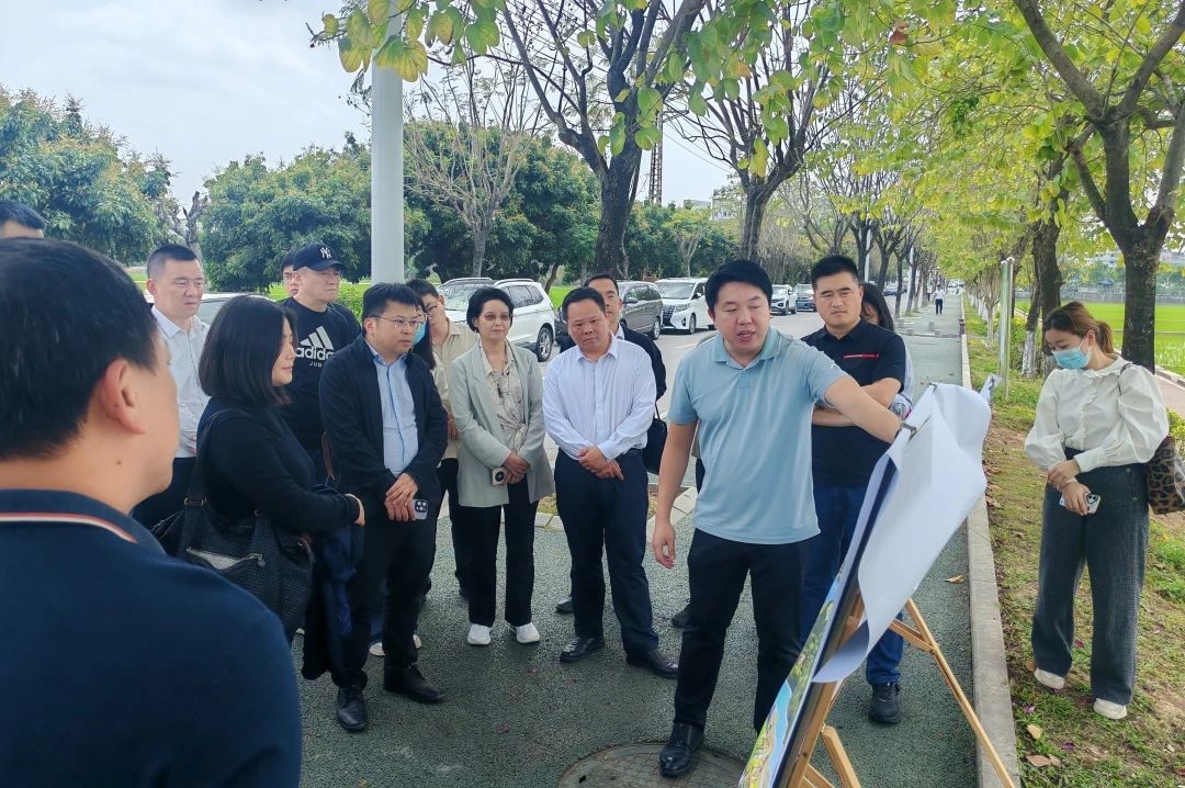 云顶集团官方网站集团丨随省协会调研莞惠全域土地整治